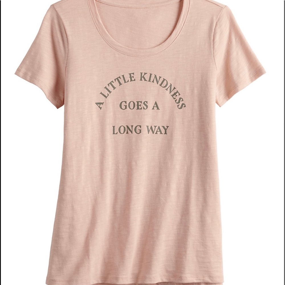 NWT✨LC Lauren Conrad Kindness Tee